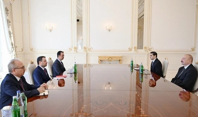 İlham Əliyev Türkiyənin ədliyyə nazirini qəbul etdi